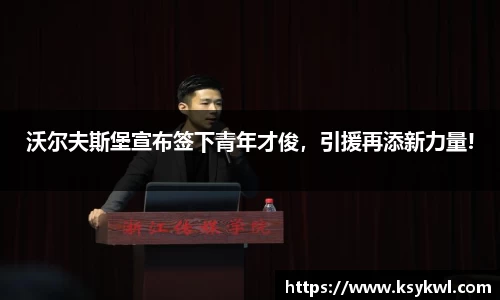 沃尔夫斯堡宣布签下青年才俊，引援再添新力量!